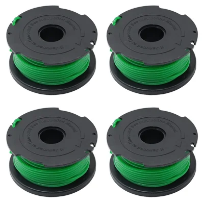 4Pcs Spool for Black & Decker GH3000 / GH3000R / LST540 / LST540B Lawn Mower Part, SF-080-BKP