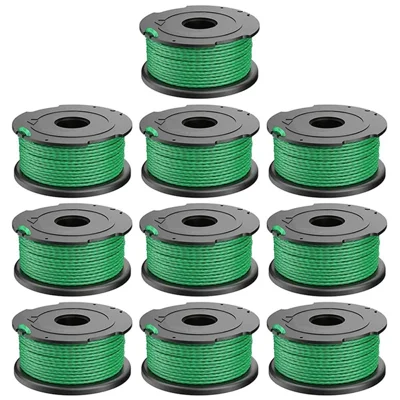 10PCS A6486 ABS Spool for Black & Decker Lawn Mower Nylon Wire Trimming Head