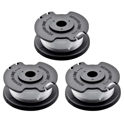 3PCS TLE-03 Spool for Einhell GE-CT 18 / 28 Li TC / GE-CT 18 / 28 Li Lawn Mower Nylon Trimming Wire Reel