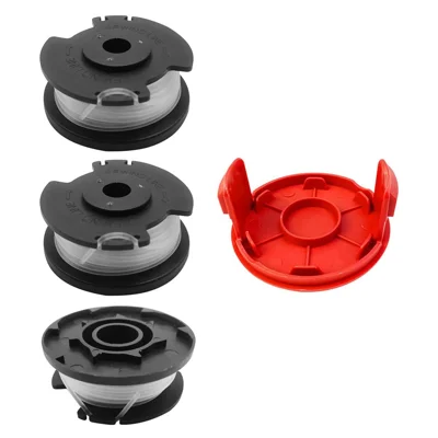TLH-02+ TLH-02-1 3Pcs Replacement Spool + 1Pc Spool Cap for Hyper Tough 20V Max HT22-401-03-05  /  HT-19-401-003-06  /  HT19-401-003-07