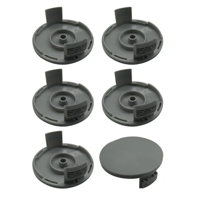 RAC122 6Pcs Replacement Spool Cap for Ryobi RLT4027 / RLT4125 / RLT5027 / RLT6030 / RLT5127 / RLT6130 Mower Accessory