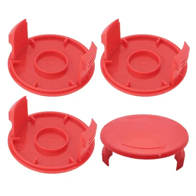 TLE-03-1 4Pcs Replacement Spool Cap for Einhell GE-CT 18 / 28 Li / GE-CT 18 / 28 Li TC Lawn Trimmer Accessory