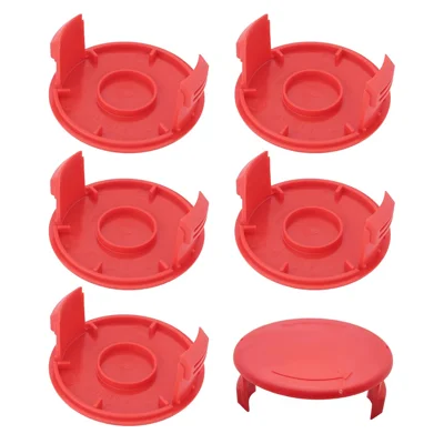 TLE-03-1 6Pcs Replacement Spool Cap for Einhell GE-CT 18 / 28 Li  /  GE-CT 18 / 28 Li TC Lawn Trimmer Accessory