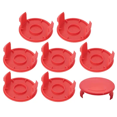 TLE-03-1 8Pcs Replacement Spool Cap for Einhell GE-CT 18 / 28 Li  /  GE-CT 18 / 28 Li TC Lawn Trimmer Accessory