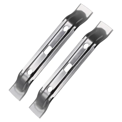 2Pcs for Stihl / Viking Lawn Mower 28cm Stainless Steel Replacement Blades