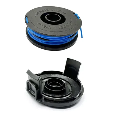 RSJA-01+RSJA-01-1 For Spear & Jackson GT600 / GT450 Lawn Mower Replacement Spool + Spool Cap