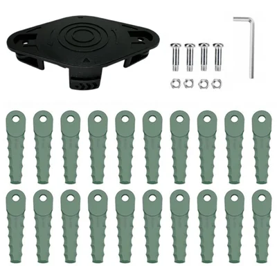 For Parkside PRTA 20-Li A1-IAN 311046 / B1-IAN 330831 EVP-01 Trimmer Head + 20 RS-0001 Blades Lawn Mower Part