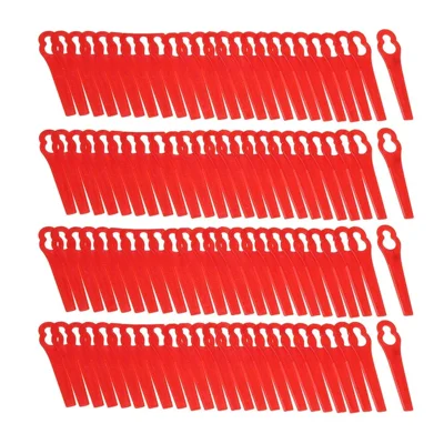 L83 100Pcs For STIHL Polycut 2-2 FSA 45 Lawnmower Trimmer Grass Cutter Replacement Plastic Blades