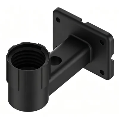 Soporte de Montaje en Pared RIS-MAE-01 para Antena RTK para Cortacéspedes Robóticos Mammotion LUBA / LUBA 2 / YUKA Series - Negro
