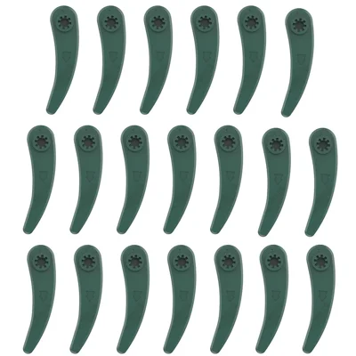 20Pcs F016800372 Plastic Blades for Bosch ART 26-18 LI 083-B3-0009, ART 23-18 LI Grass Trimmers Parts