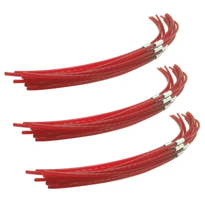 F016800181 30Pcs Replacement Spool Line for Bosch ART 26 Combitrim Trimmer Nylon Line with Buckle