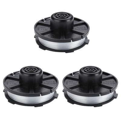 3Pcs For Makita Akkusense Lawn Mower Spool Wire Reel Replacement Part, 196146-9 / 195858-1
