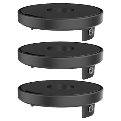 3PCS TLE-01-1 Lawn Mower Spool Caps for Einhell AGILLO 18 / 200 ABS Plastic Replacement Parts