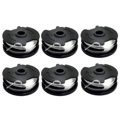 6Pcs Spools for Parkside Lawn Mower Wire Reels Grass Trimmer Replacement, TLP-01