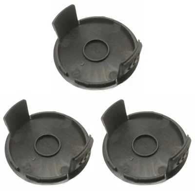 Set Of 3 ABS Plastic Spool Caps for Parkside Lawn Mower Replacement Part TLP-01-1