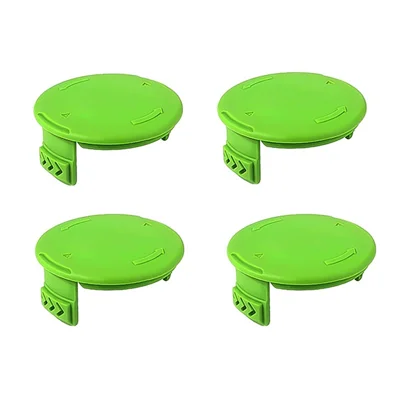 4Pcs 3411546A-6 For Greenworks 21362 / 21132 / 21242 Lawn Mower ABS Spool Cap