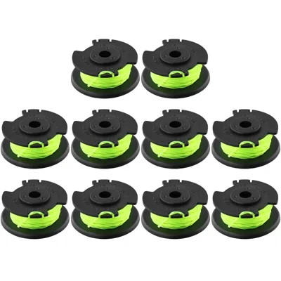 10Pcs Line Spool for Ryobi RLT36B33 / RY36LT33A-0 36V Lawn Mower Spare Part, RAC143
