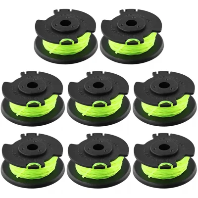 8Pcs for Ryobi RLT36B33 / RY36LT33A-0 36V Grass Trimmer Nylon Rope Spool Lawn Mower Line Spools, RAC143