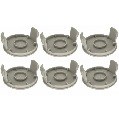6 Pieces Spool Caps for Ryobi Lawn Mower Wire Reel Covers Lids Replacement AC14HCA