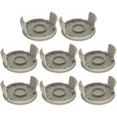 AC14HCA 8Pcs Spool Caps Replacement for Ryobi One+ 18V, 24V, 40V, RY40204, RY40220, ZRP2080 Lawn Mower