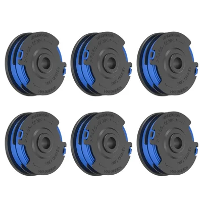 6Pcs for Greenworks 21212 / 21272 Lawn Mower Replacement Line Spools, 29082 / 29242