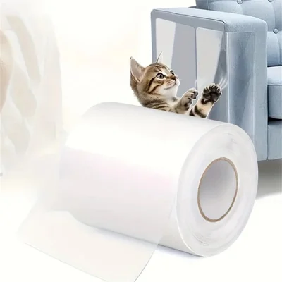 10 meter Anti-Krasschade voor Meubels Transparante Tape voor Bescherming van Banken, 6,35 cm Breed