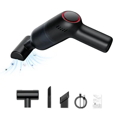SUITU ST-8000 Dust Collect Cleaning Tool Handheld Cordless Wet and Dry 4500Pa Powerful Suction Vacuum Cleaner - Black