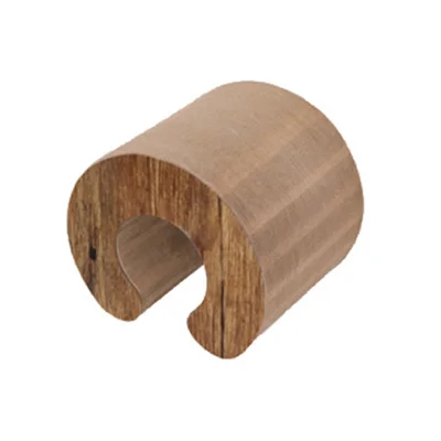 Corrugated Paper Interactive Magic Organ Cat Scratching Board with Bell Claw Grinding Toy Gift - Dark Wood Grain / Magnetic