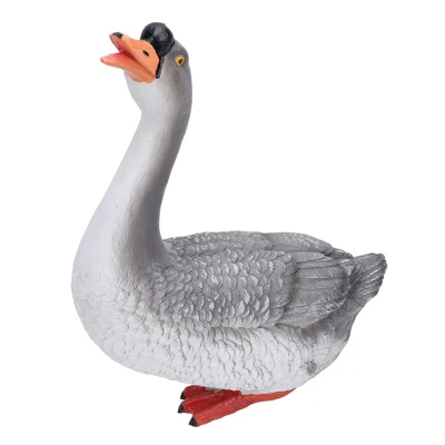 Goose Ornament Garden Courtyard Balcony Waterscape Resin Craft Goose Sculpture Decoration
