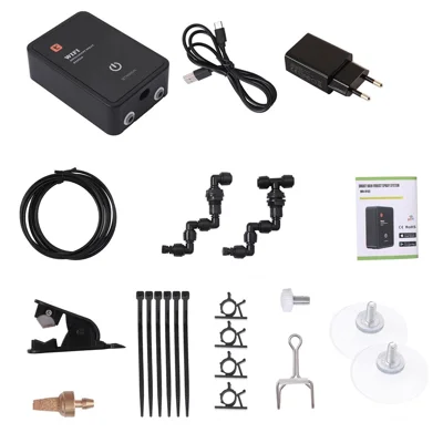 Tuya WiFi Smart Reptile Fogger Terrariums Humidifier Timer Automatic Mist Rainforest Spray System Kit - EU Plug