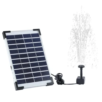 Meiede SF006 5W Fontana Solare da Giardino Esterno Fontana Galleggiante Pumpa D'acqua Della Fontana Solare Per Piante Per Uccelli