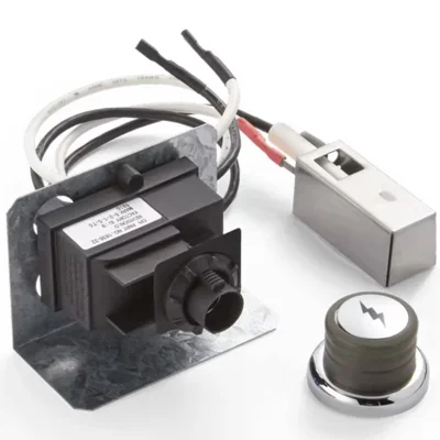 91360 For Weber Spirit E-320 / E-310 and More Gas Grills with Side Control Panel Replacement Igniter Kit (No Battery)