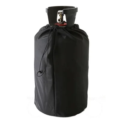 Coprifornello a Gas 31x39 cm, Impermeabile, Resistente ai Ragazzi UV, in Tessuto Oxford 210D, Copertura per Bombola di Gas per BBQ all'Aperto