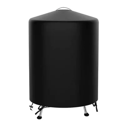 58x77cm 210D Oxford Cloth Waterproof Dustproof Barbecue Grill Cover Outdoor Round BBQ Grill Cover