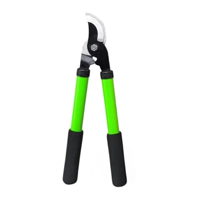 High Carbon Steel Heavy Duty Pruning Shears Thick Branches Garden Pruners Tree Trimmer Powerful Cutting Tool - Green