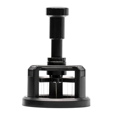 Coffee Distribution Tool Magnetic Base Adjustable Depth Needle Espresso Powder Distributor (BPA-Free, No FDA) - 51mm