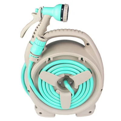 Garden Flower Watering Handheld Sprinkler High Pressure Car Washing Gun - Blue
