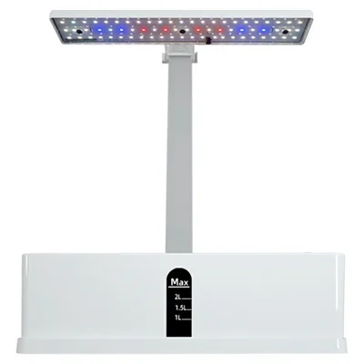 Halo-03 9-gatssmart systeem voor hydrocultuur, kweekbak voor binnen voor groenten en bloemen met LED-groeilamp - Wit / EU-stekker