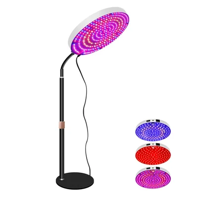 Style G VEG en Bloom Gedeelde Volledige Spectrum Ronde Vorm Plantenlamp Bureau Groeilamp voor Binnenplanten - US Stroomaansluiting