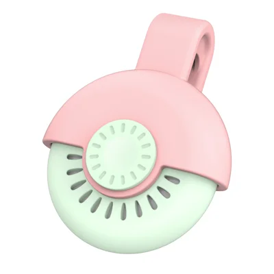 F10 Clip-on Magnetic Natural Plant Essential Oil Mosquito Repellent Device for Outdoor Camping - Pink