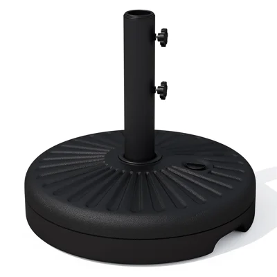 Outdoor Patio Umbrella Base Water Filled Stand Heavy Duty Umbrella Holder