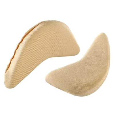 2Pcs Shoe Filler for Too Big Shoes Women Reusable Oversized Shoe Toe Insert Cushion - Nude
