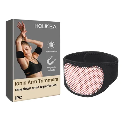 HOUKEA HKB05-A004-1-GY1 Ion Arm Trimmer Fitness Sports Weightlifting Arm Shaping Slimming Band