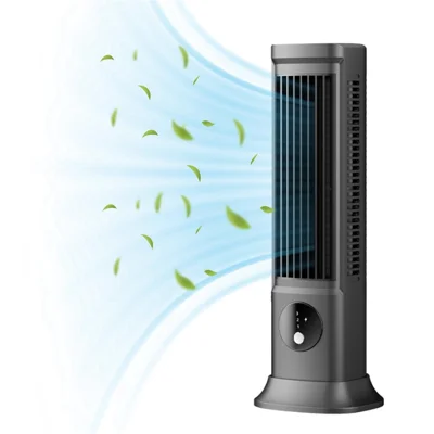 Tower Fan Bladeless Oscillating Cooler Rechargeable Air Circulator Fan with 3 Modes for Room Home Office
