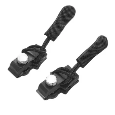 2Pcs Universal Zipper Repair Kit Instant Detachable Zipper Head for Jacket Bag Zipper Slider - S