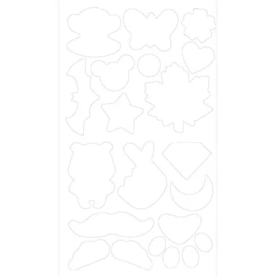 DIY Self-Adhesive Patch for Down Jackets Pants Clothing Repair Raincoat Umbrella Washable Patch - White