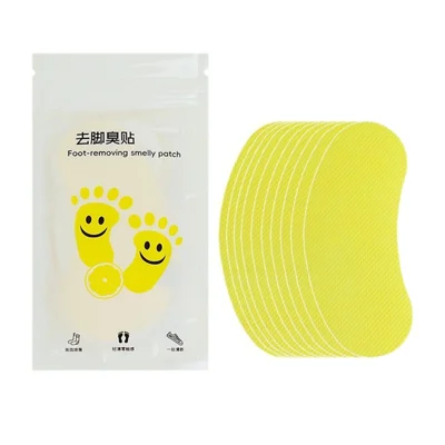 10Pcs Shoe Deodorizer Stickers Odor Eliminator Shoes Socks Feet Freshness Sheets