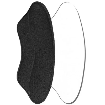 062 1 Pair Sponge Heel Pads Thickened Anti Wear Invisible Shoes Inside Heel Sticker - Black