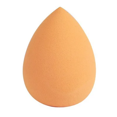 Makeup Sponge Blender Teardrop Beauty Egg Facial Cleansing Puff for Cosmetic Application / Skincare - Orange