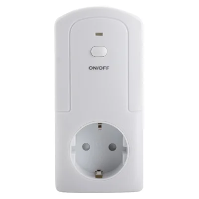 WiFi Controller Temperature Humidity Sensor Smart Remote Control Timing Switch Socket - EU Plug